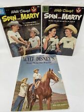1950's Dell Walt Disney’s Spin and Marty NO.767 & 714 Comics &'56 Club Magazine picture