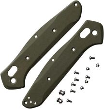 Flytanium OD Green G-10 Radar Scales For Benchmade 940 Osborne Series Knives picture