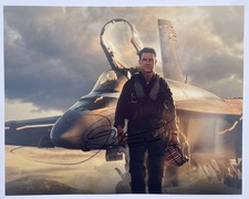 SIGNED TOM CRUISE TOP GUN MAVERICK 10x8 PHOTO RARE AUTHENTIC PROOF picture