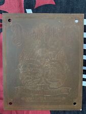 VINTAGE RRL Double RL Iron Plate Signboard Commemorative   Not sold in stores picture