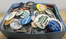 Collection Over 200 Vintage Lot Of Pin back Buttons Pins 70s 80s 90s Pop Culture picture