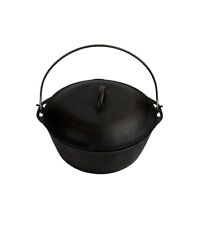 Vintage Cast Iron Dutch Oven No 8 10 1/4 With Lid picture