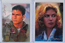 Tom Cruise Kelly McGillis Authentic Artist Signed Limited Edition Print Card /50 picture