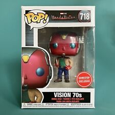 Vision 70s Wandavision Gamestop Exclusive Funko POP #718 Retired *Damaged Box* picture