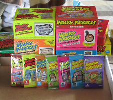 WACKY PACKAGES SERIES 1 2 3 4 5 6 & 7 UNOPENED PACKS IN VERY GOOD CONDITION picture