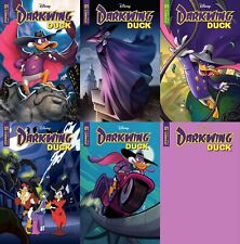 DARKWING DUCK 1 NM CVR A B C D E & F SET OF 6 NEW SERIES picture