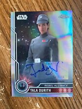 2023 Topps Chrome Star Wars Tala Durith Auto Refractor Indira Varma picture