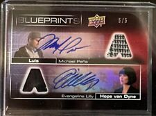 2015 Upper Deck Marvel AntMan Autograph Relic Michael Pena Evangeline Lilly /5 picture