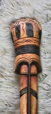Large tribal mask wood. Hand Crafted. Sculpture 25