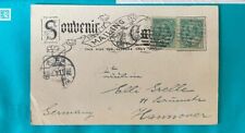 This Postcard Has It Going Canada 1906 Niagara Falls Stamps Cancels picture