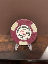 Foxy's Firehouse - $5 Casino Chip - *1st Issue* - *Red Hat* - Las Vegas picture