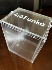 12 pack 4” Acrylic Hard Case Funko Pop Protectors PLUS 10 pk of Soft Cases/Order picture