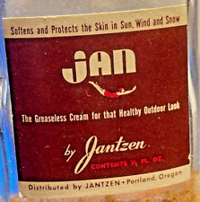Vintage JAN by Jantzen Sunscreen Actual Bottle Women's Beauty Cosmetics Rare picture
