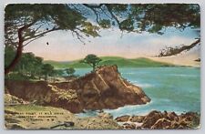 Postcard Midway Point Monterey Peninsula CA c1947 Linen picture