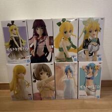 Anime Mixed set SAO etc. Girls Figure lot of 8 Set sale character Goods picture