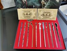 New Harry Potter11 Magic Wands And 2 Tickets Cards Great Gift Box Set picture