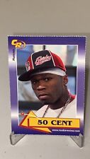 2003 Celebrity Review Rookie Review 50 Cent Rapper Musician Card #10 picture
