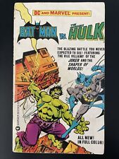 DC and Marvel Present: Batman vs The Incredible Hulk (Warner Books, 1982) picture