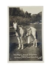 1939-1950 EKC RPPC: Will Roger's Favorite Horse 