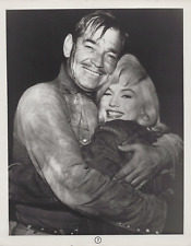 HOLLYWOOD BEAUTY MARILYN MONROE + CLARK GABLE STUNNING PORTRAIT 1960s Photo C34 picture