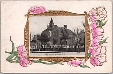 1910s BISMARCK North Dakota Embossed Postcard 