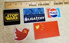 Jimmy Dore Stickers Anti War lot of 5 #FREE ASSANGE Oligarchy Obama Clinton Bush picture