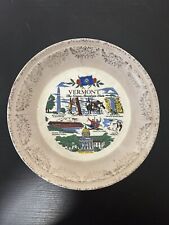 Vintage Decorative Plate : Vermont picture