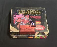 1993 SKYBOX MARVEL MASTERPIECES TRADING CARDS 36 PACK BOX 243970/350000 picture