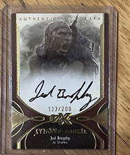 2022 CZX Middle Earth Pack Inserted Autograph Card Jed Brophy as Sharku  JB-S picture
