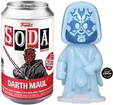 Darth Maul - Star Wars Funko Soda  Holographic Darth Mail Chase 1/3,300 Sealed picture