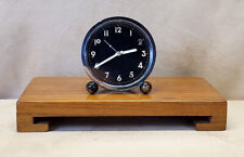 RARE 1930s ImHof Swiss Art Deco Oversize Alarm Clock - Linz, Austria jeweler picture