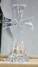 Lenox Crystal Ovations Cross Crucifix Full lead crystal Lord Jesus picture