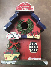 Old Fashioned General Store  Birdhouse Wooden 6
