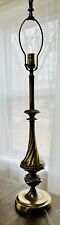 Vintage Large Solid Brass stiffel Table lamp MCM/Art Decco Beautiful Works Great picture