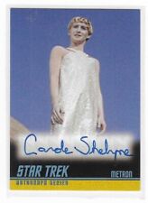 Star Trek Remastered TOS . Carole Shelyne as Arena  Autograph Card A244 picture