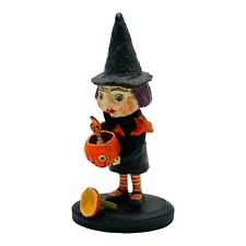 Debra Schoch Hop Hop Jingle Boo Halloween Witch With Candle Bethany Lowe RARE picture