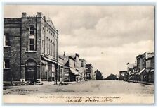 c1905's View Of Main Street Buildings And Shops Dayton Iowa IA Unposted Postcard picture