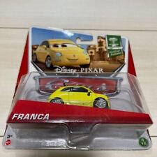 Mattel Cars Franca Mini Car Pixar Disney Yellow Character Fiat from japan Rare F picture