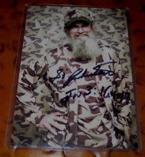 Uncle Si Robertson signed autographed photo A&E Duck Dynasty Going Si-Ral picture