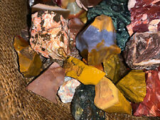 1000 Carat Lots of Mixed Jasper Rough - Plus a FREE Faceted Gemstone picture