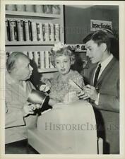1960 Press Photo Percy Helton, Enid Markey and Frank Aletter star in CBS-TV show picture
