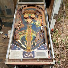 ELTON JOHN/CAPTAIN FANTASTIC PINBALL MACHINE, BODY AND PLAYFIELD BALLY 1976  picture