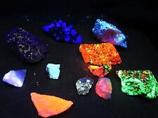 1 pound Fluorescent mineral rock crystal variety quality box Not only Franklin picture