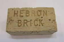 Vintage 1950's Hebron ND Brick North Dakota Souvenir 1x2x4 Paperweight FREE S/H picture