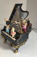 Vintage Enesco Grand Piano Animated Musical Moving Mice Orchesta Song Polonaise picture