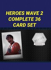 topps star wars card Trader HEROES 36 CARD 12 WEEK SET WAVE 2 White Blue Orange picture
