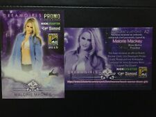 2015 SDCC EXCLUSIVE Benchwarmers Promo Dream Girls Card A2 Malorie Mackey picture
