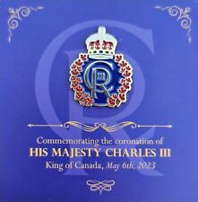 King Charles Coronation Pin Canada picture