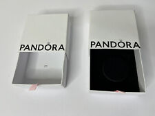 Set of 2 Pandora Slide Out Gift Boxes - One with Black Bracelet Insert 3