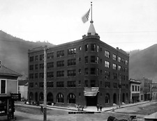 1908 Samuel's Hotel, Wallace, Idaho Old Photo 8.5